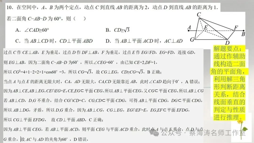 2026 高考数学:全国Ⅰ卷真题!精讲课件(上课可用)-第32张图片-四季读书网 2026 高考数学:全国Ⅰ卷真题!精讲课件(上课可用)-第32张图片-四季读书网