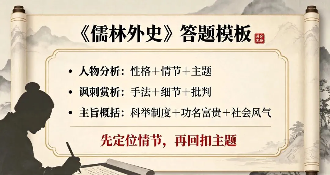 中考必考《儒林外史》|看完范进、严监生,吃透全部高频考点-第7张图片-四季读书网 中考必考《儒林外史》|看完范进、严监生,吃透全部高频考点-第7张图片-四季读书网