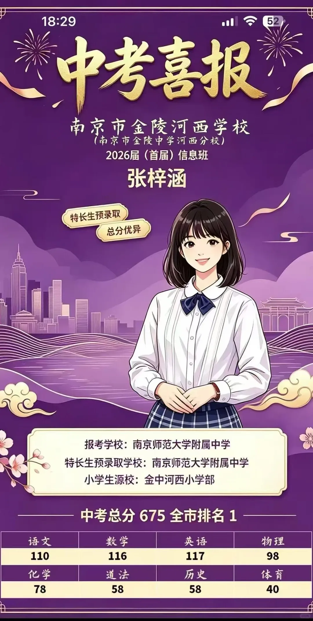中考成绩出炉,南京这些学校屏蔽生数量惊人-第4张图片-四季读书网