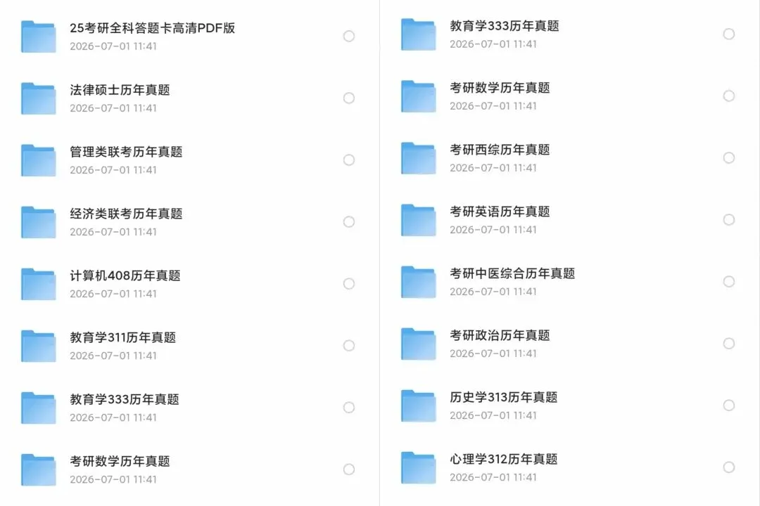 考研人手必备|全科历年真题(截止2025完整版)-第4张图片-四季读书网 考研人手必备|全科历年真题(截止2025完整版)-第4张图片-四季读书网