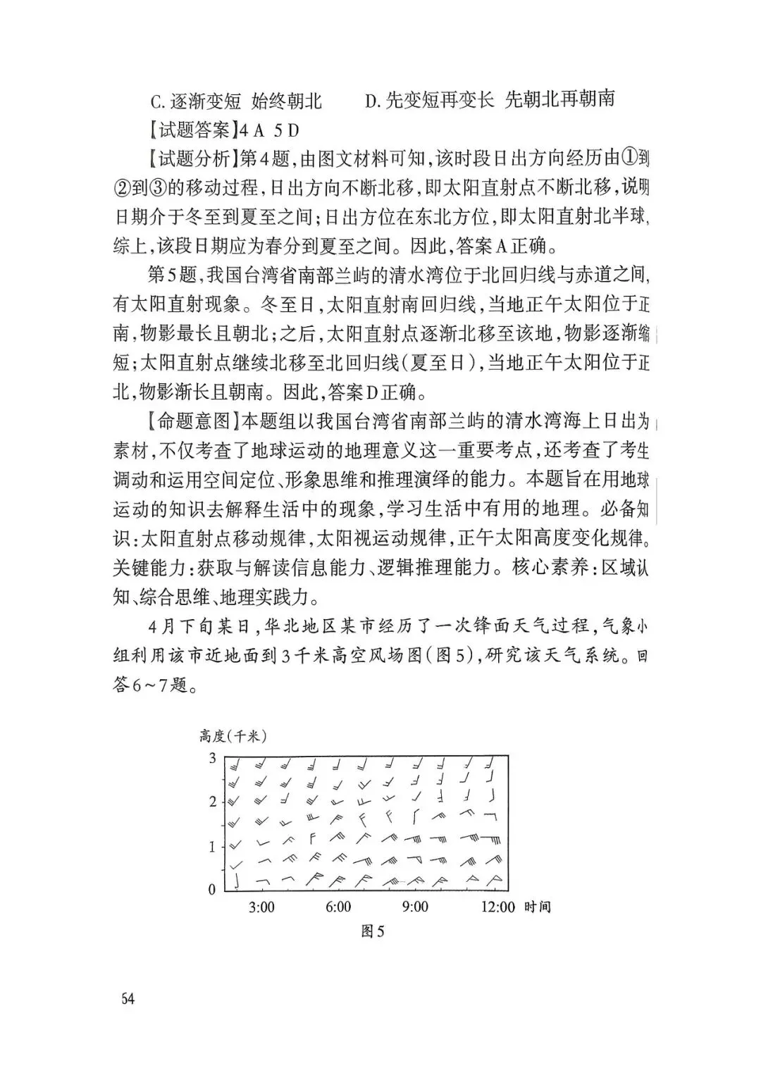 【高考真题】2025天津卷试题分析(天津市教育考试院)-第4张图片-四季读书网