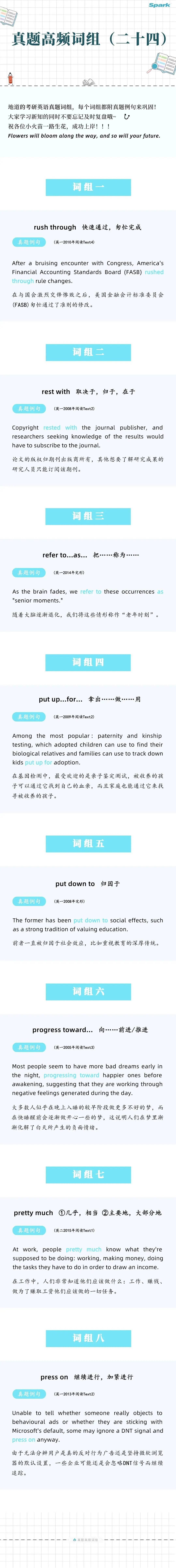 打卡上岸!考研真题高频词组 | Day24-第1张图片-四季读书网