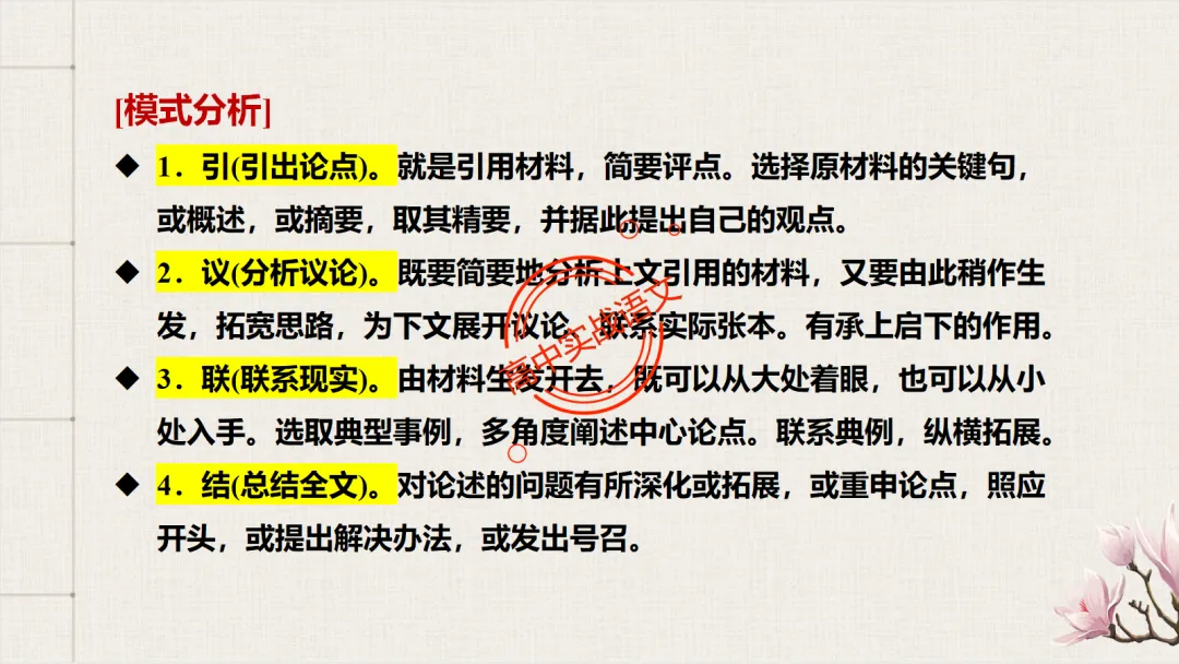 【对标26+25作文真题】议论文引议联结结构模式深度解析,附实战训练-第47张图片-四季读书网