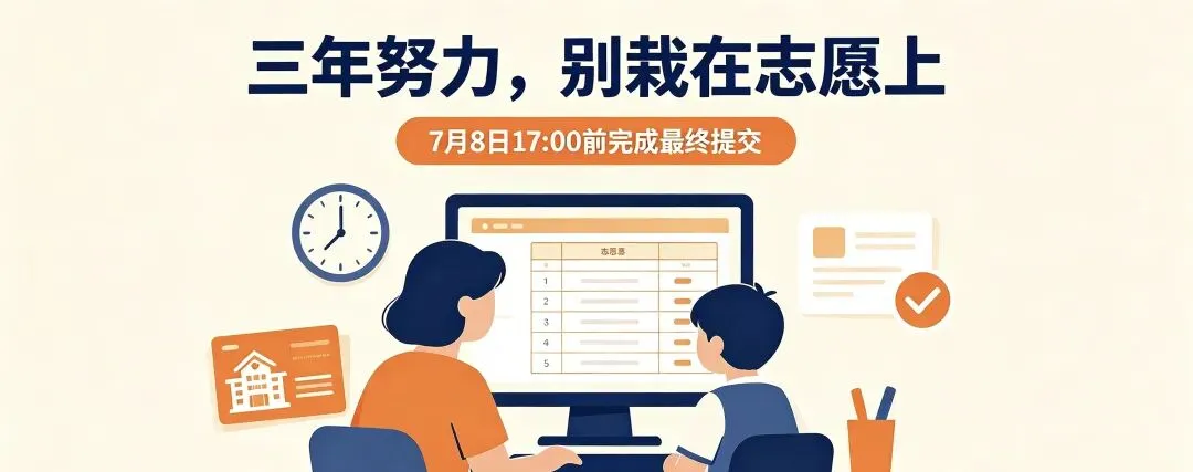 最后2天!南京中考志愿7月8日17点锁系统,这几件事必须做完-第1张图片-四季读书网 最后2天!南京中考志愿7月8日17点锁系统,这几件事必须做完-第1张图片-四季读书网