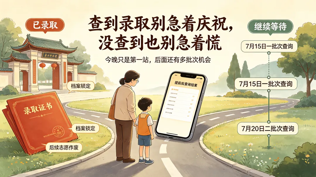 今晚8点查结果!南京中考提前批录取查询指南:查到即锁档,没录上不影响一批次-第1张图片-四季读书网