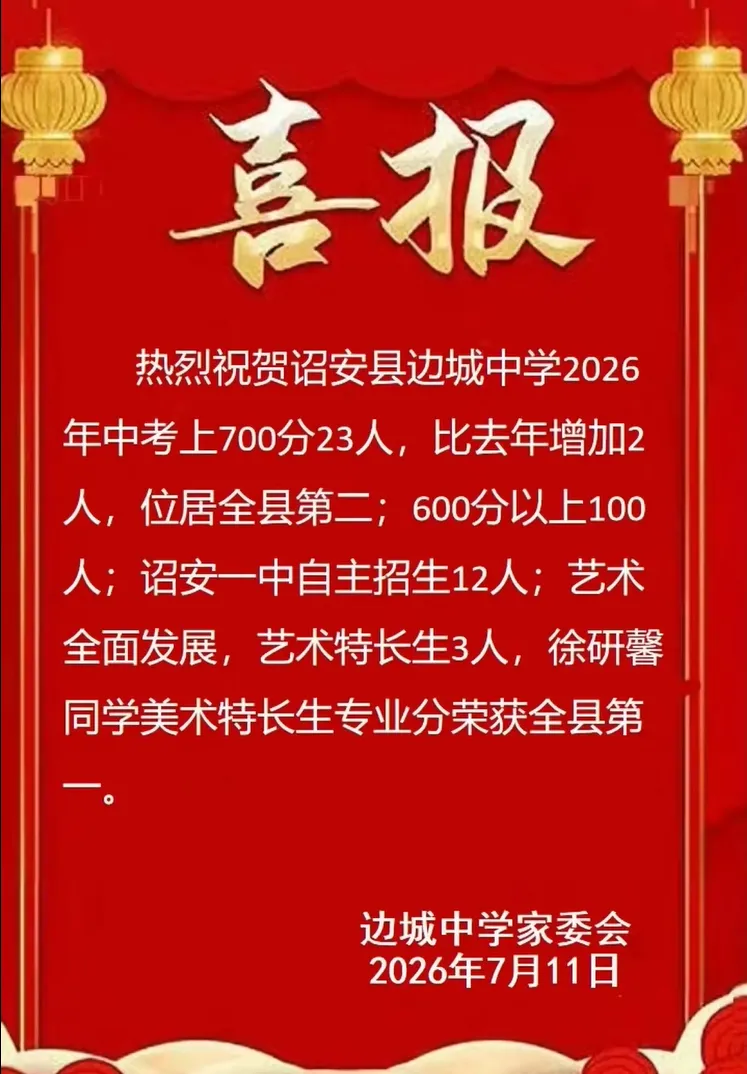 最新!漳州近20所中学2026年中考喜报来了!附漳州各校近3年中考切线!填志愿必看→-第17张图片-四季读书网