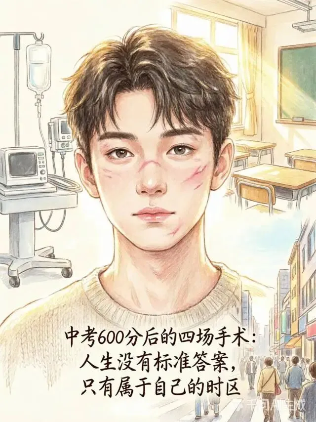 -中考600分后的四场手术:被命运按下暂停键的青春:带着满身伤痕,依然温柔生长- 从重点高中到职高再到社会.-第1张图片-四季读书网 -中考600分后的四场手术:被命运按下暂停键的青春:带着满身伤痕,依然温柔生长- 从重点高中到职高再到社会.-第1张图片-四季读书网