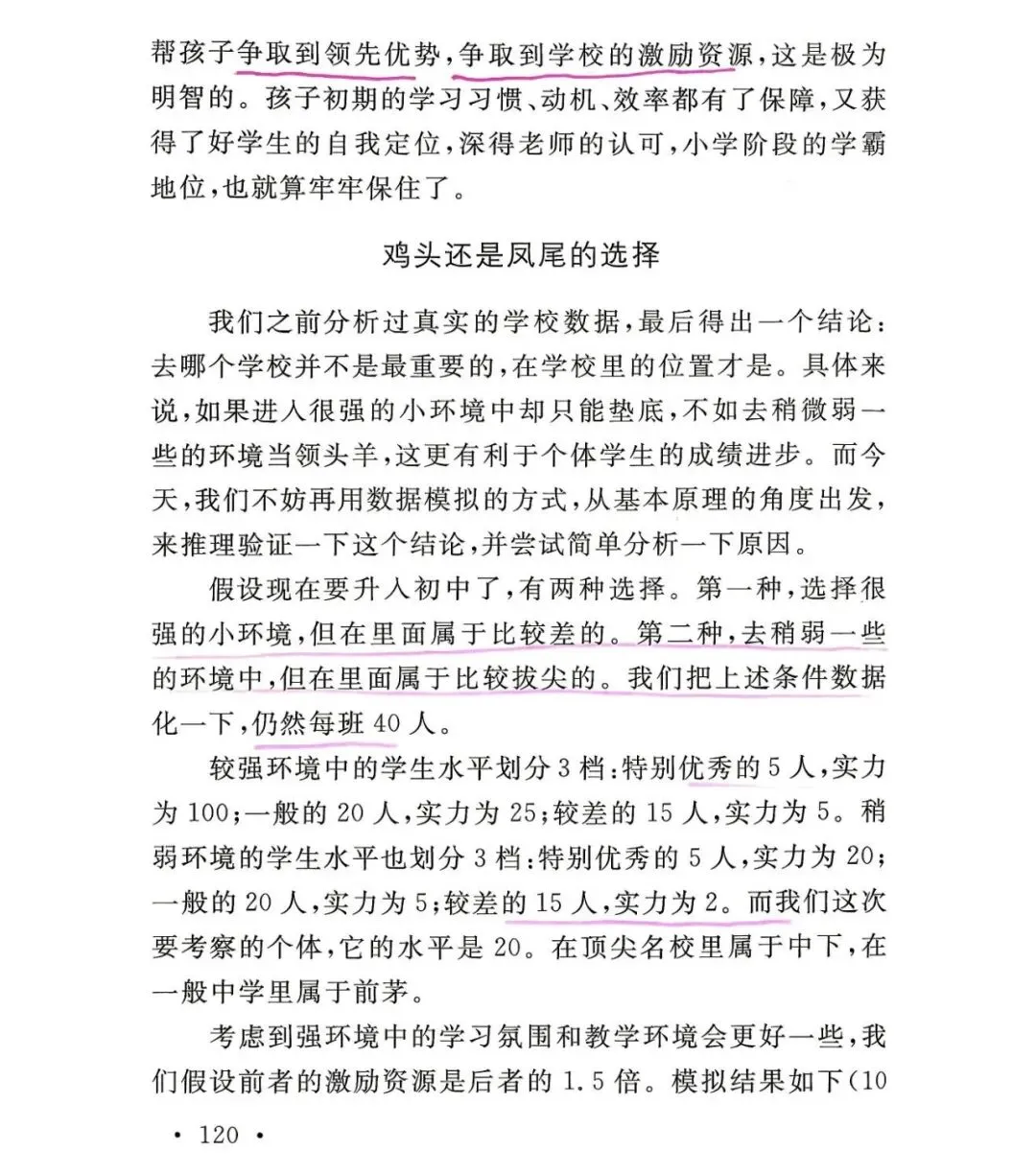 大庆中考60%配额红利下,再看这篇数学建模:去普通初中当领头羊,才是性价比最高的逆袭!-第13张图片-四季读书网