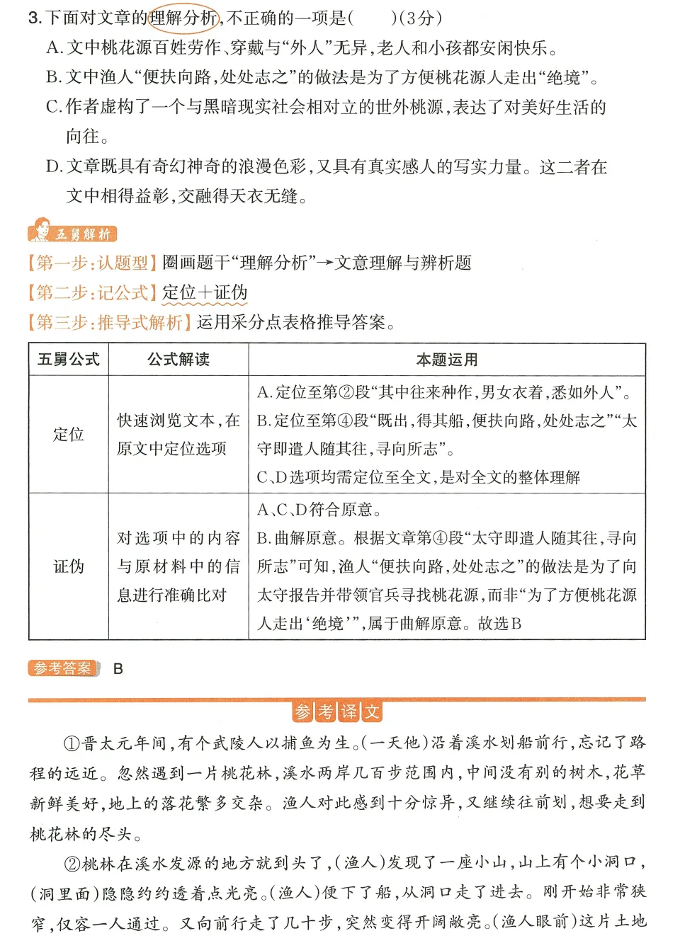 中考文言文阅读练习册!-第9张图片-四季读书网