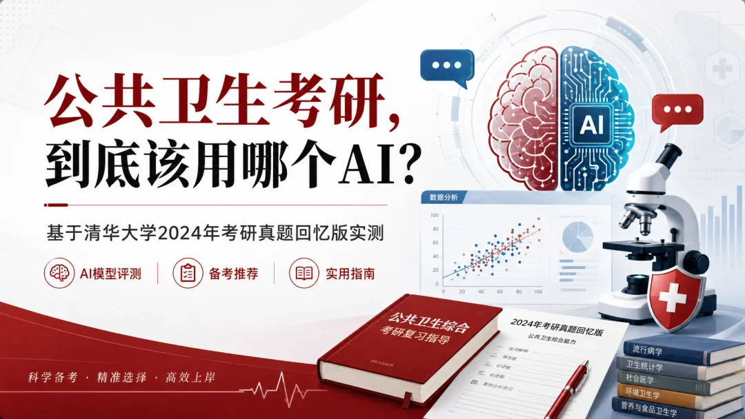 清华公卫考研真题回忆版实测:公共卫生考研到底该用哪个AI?-第1张图片-四季读书网
