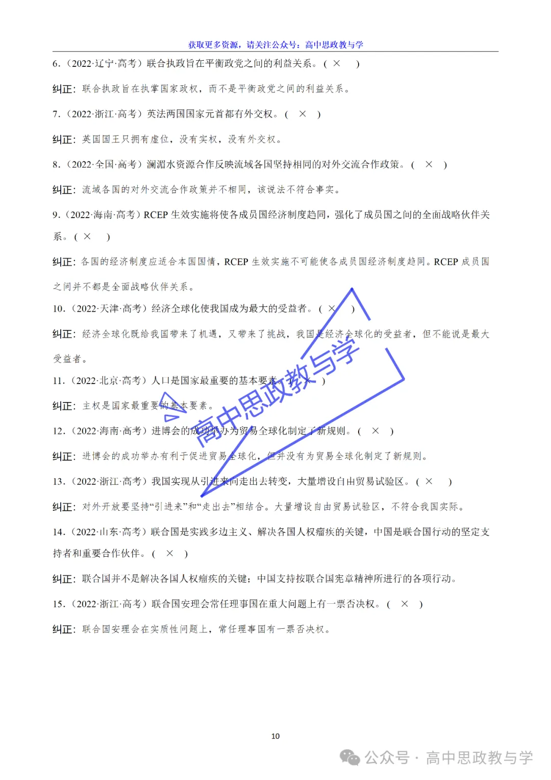 2022-2025年·高考真题中的易混易错知识点节选(7本书完整版)-第15张图片-四季读书网 2022-2025年·高考真题中的易混易错知识点节选(7本书完整版)-第15张图片-四季读书网