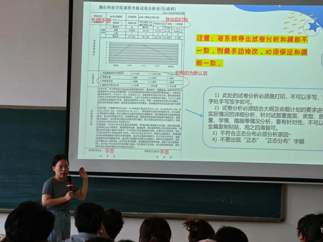 【信工∙会议】信息工程学院召开期末试卷批阅整理归档规范培训会-第3张图片-四季读书网