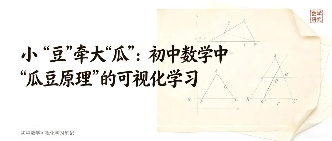 【中考专题】初中数学组“瓜豆原理”的可视化学习-第1张图片-四季读书网
