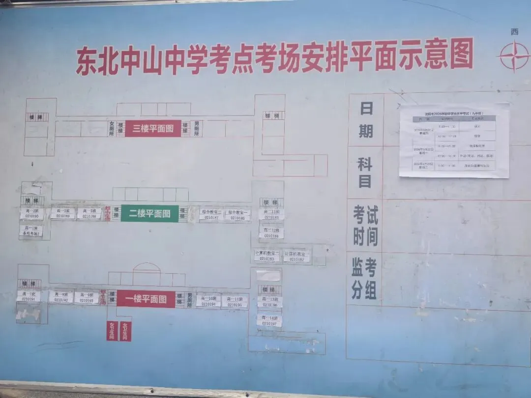 明日中考!2026年沈阳回中、20中、126中等部分中考考点汇总!-第2张图片-四季读书网