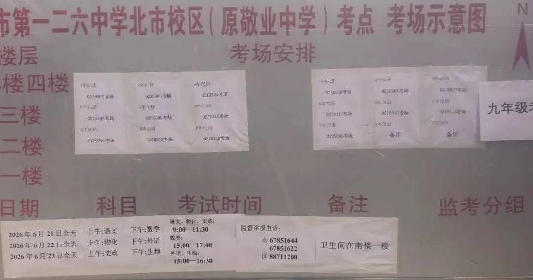 明日中考!2026年沈阳回中、20中、126中等部分中考考点汇总!-第9张图片-四季读书网