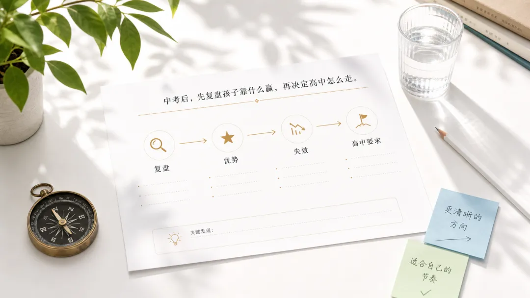 中考后最该做的,不是补课,而是复盘孩子到底靠什么赢-第2张图片-四季读书网