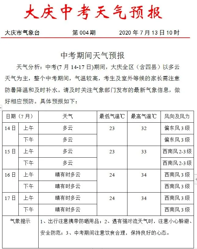 中考期间气温高达34℃ ,咋办?市教育局:考点外洒水降温,考场内放冰冻瓶装水!-第3张图片-四季读书网