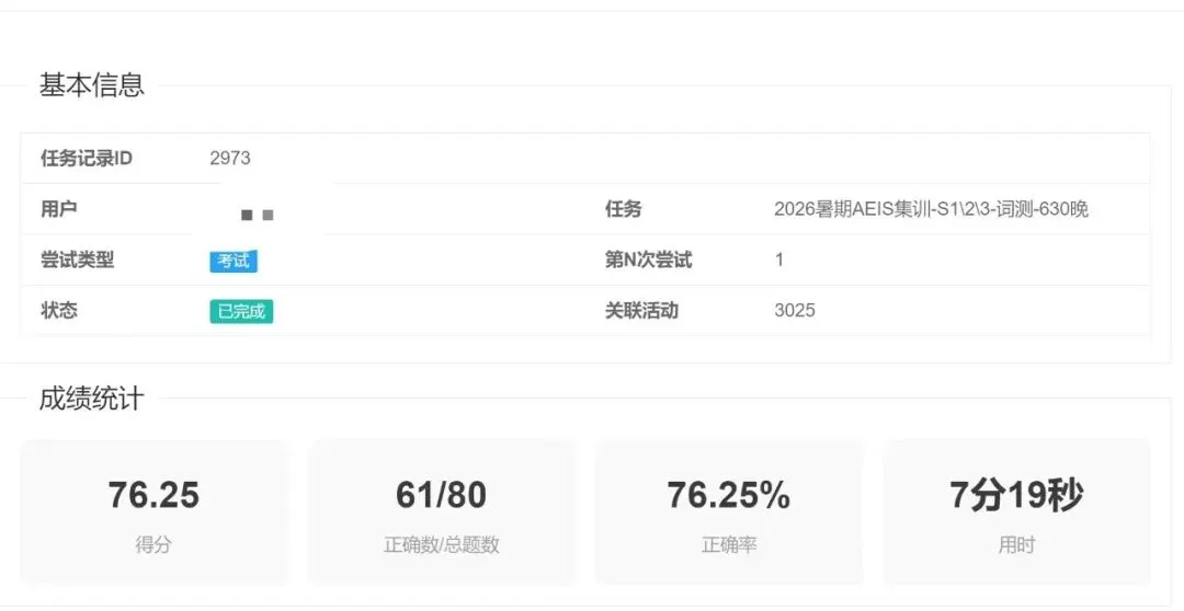 AEIS考试暑期集训日常:分层教学、量化追踪、周末模考:我们这样帮孩子高效备考-第7张图片-四季读书网
