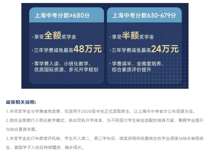 上海中考700+高分云集!领科、WLSA、光剑……30+国际高中开启“补录”大战!-第6张图片-四季读书网 上海中考700+高分云集!领科、WLSA、光剑……30+国际高中开启“补录”大战!-第6张图片-四季读书网