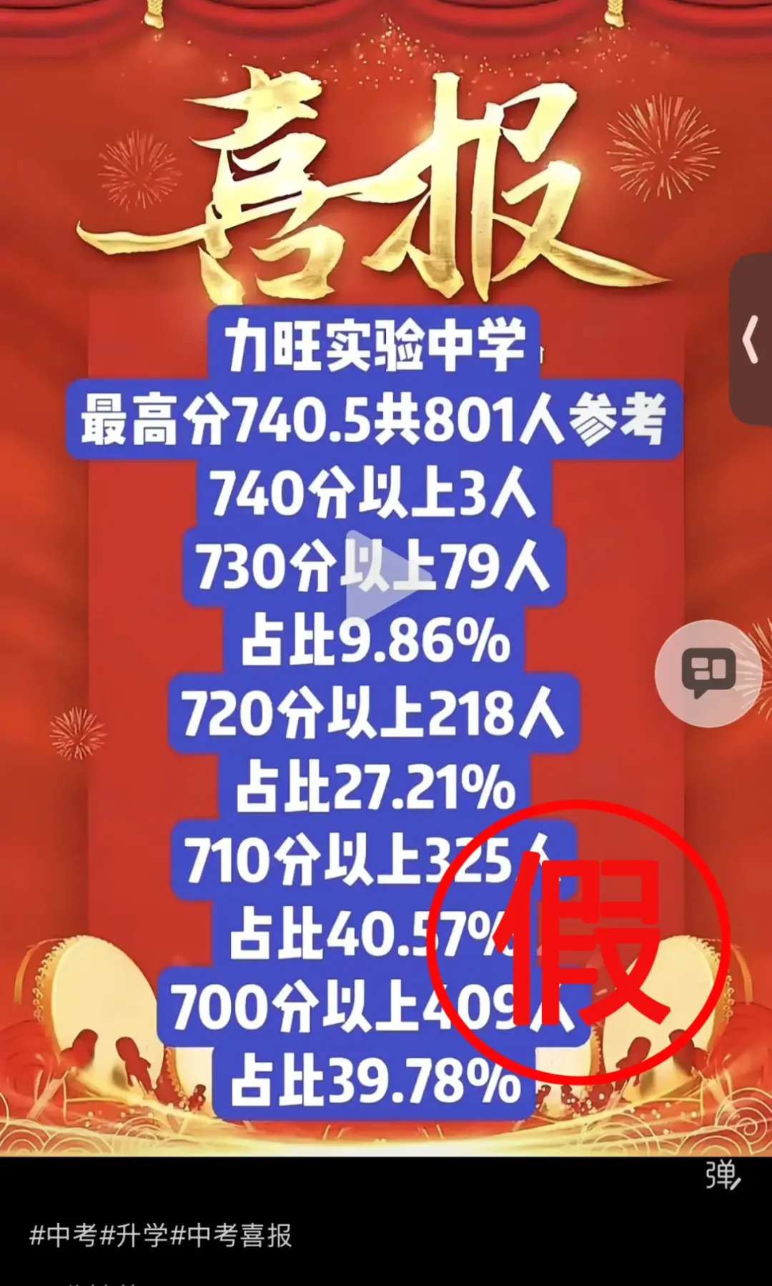 辟谣!长春这些学校中考成绩不实!-第6张图片-四季读书网