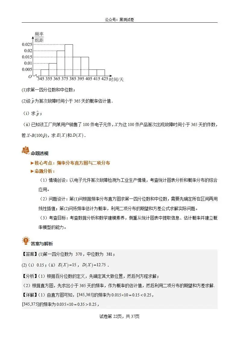 2026年高考数学真题完全解读·试卷总评·考情分析·复习策略(全国二卷)-第22张图片-四季读书网