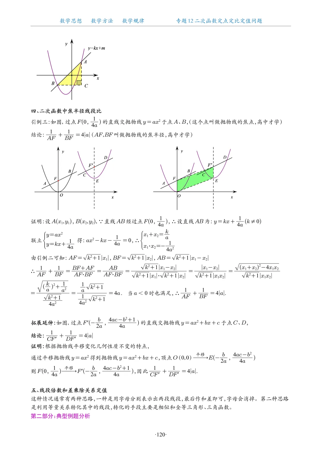 专题学习 | 中考数学:二次函数定点定比定值问题(真题+答案)-第3张图片-四季读书网 专题学习 | 中考数学:二次函数定点定比定值问题(真题+答案)-第3张图片-四季读书网