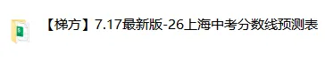 7.17最新修正!26上海中考16区分数线又变了!!-第1张图片-四季读书网