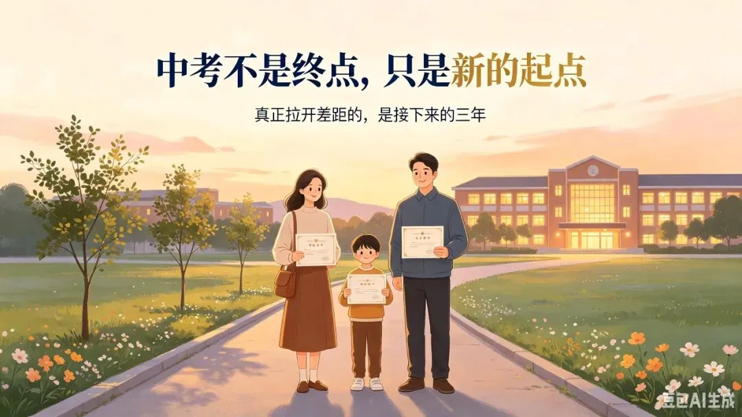 中考放榜首日:所有焦虑,都源于你的预期太高-第4张图片-四季读书网