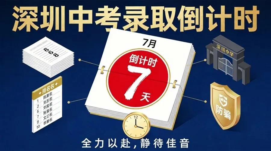 中考录取倒计时7天:今天复核出结果,明天自招名单公示,5个批次家长逐个盯-第1张图片-四季读书网 中考录取倒计时7天:今天复核出结果,明天自招名单公示,5个批次家长逐个盯-第1张图片-四季读书网