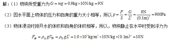 中考动力学综合计算21-25题-第3张图片-四季读书网 中考动力学综合计算21-25题-第3张图片-四季读书网