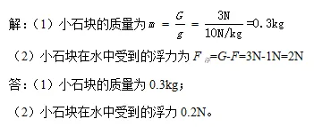 中考动力学综合计算21-25题-第6张图片-四季读书网 中考动力学综合计算21-25题-第6张图片-四季读书网
