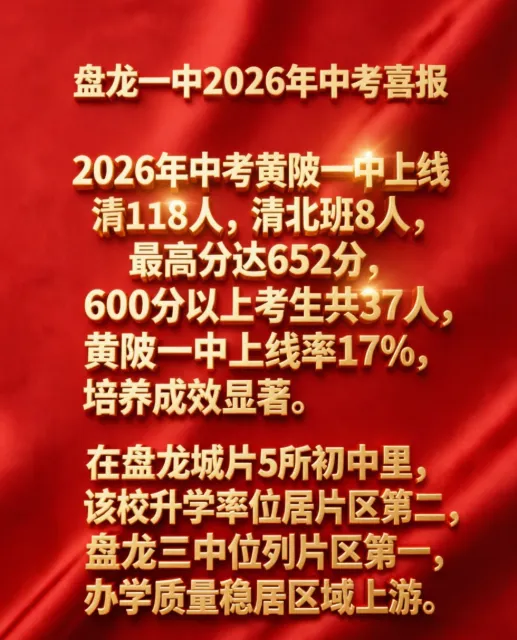 收藏!2026武汉近60所学校中考喜报成绩汇总!-第44张图片-四季读书网