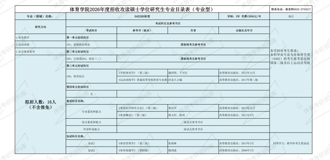 2027年延大体育考研备考攻略暨延边大学体育考研招生简章、专业目录、参考书目、资料、复试分数线、历年及学校简介!-第8张图片-四季读书网 2027年延大体育考研备考攻略暨延边大学体育考研招生简章、专业目录、参考书目、资料、复试分数线、历年及学校简介!-第8张图片-四季读书网