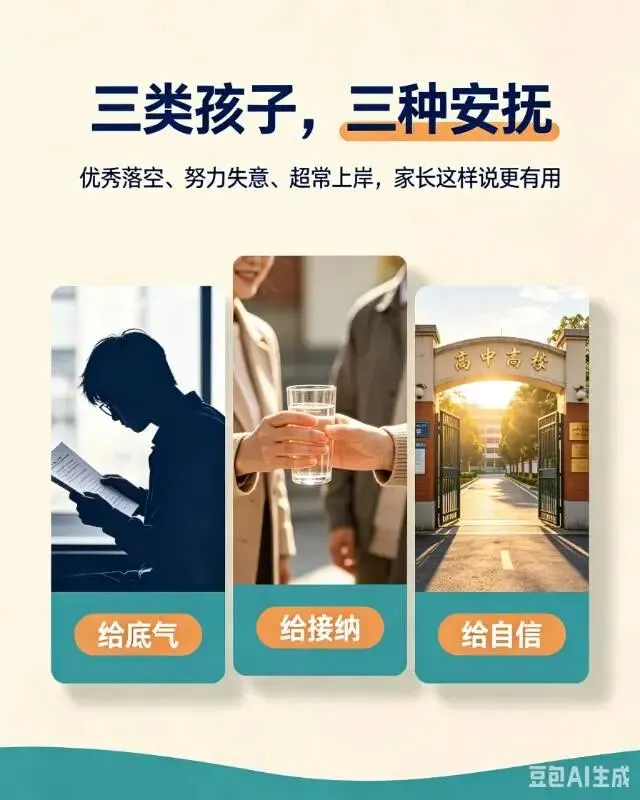 中考落幕!家长必看:对症化解孩子中考心理落差-第5张图片-四季读书网 中考落幕!家长必看:对症化解孩子中考心理落差-第5张图片-四季读书网