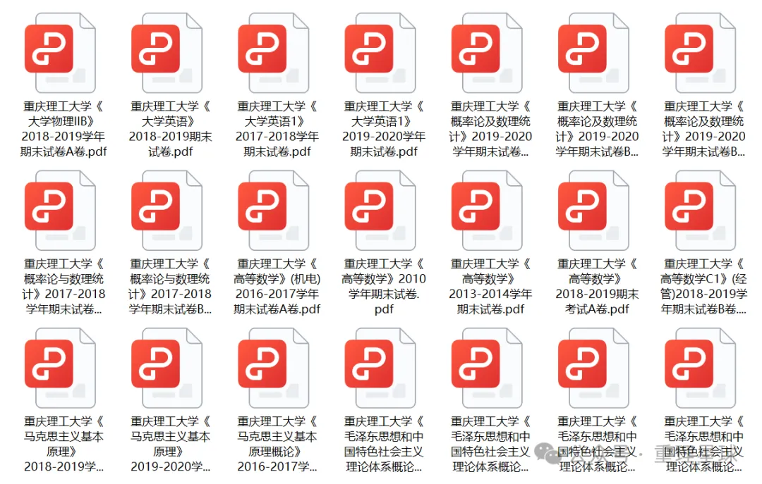 重庆理工大学历年期末真题来了~-第3张图片-四季读书网 重庆理工大学历年期末真题来了~-第3张图片-四季读书网