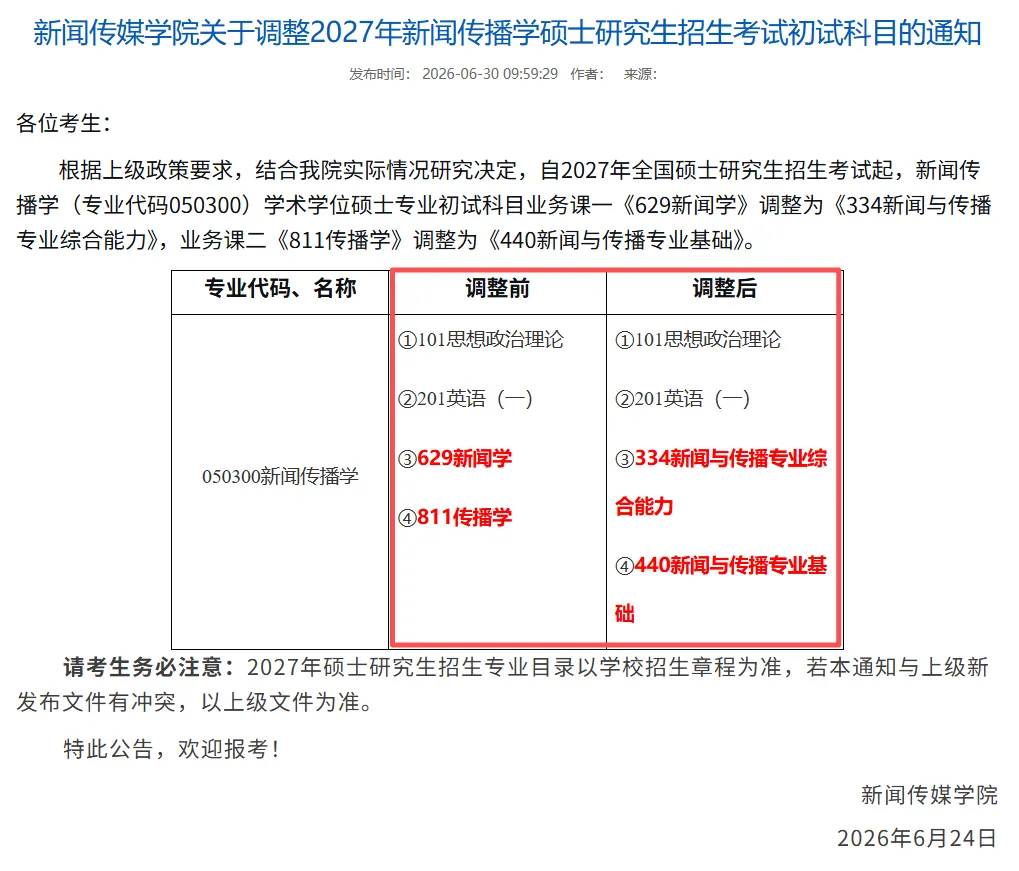 27/28考研:同一学科下,学硕与专硕的初试自命题科目,开始使用同一套试题.-第4张图片-四季读书网 27/28考研:同一学科下,学硕与专硕的初试自命题科目,开始使用同一套试题.-第4张图片-四季读书网