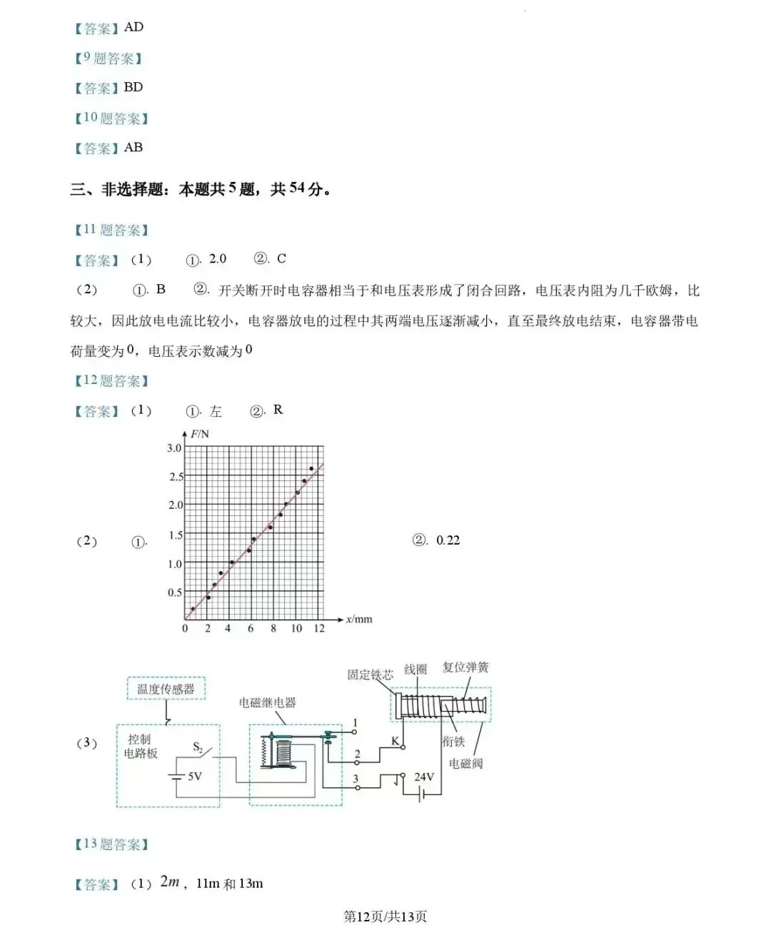 从夯到拉锐评2026全国各省高考物理试卷(四):河北-第13张图片-四季读书网 从夯到拉锐评2026全国各省高考物理试卷(四):河北-第13张图片-四季读书网