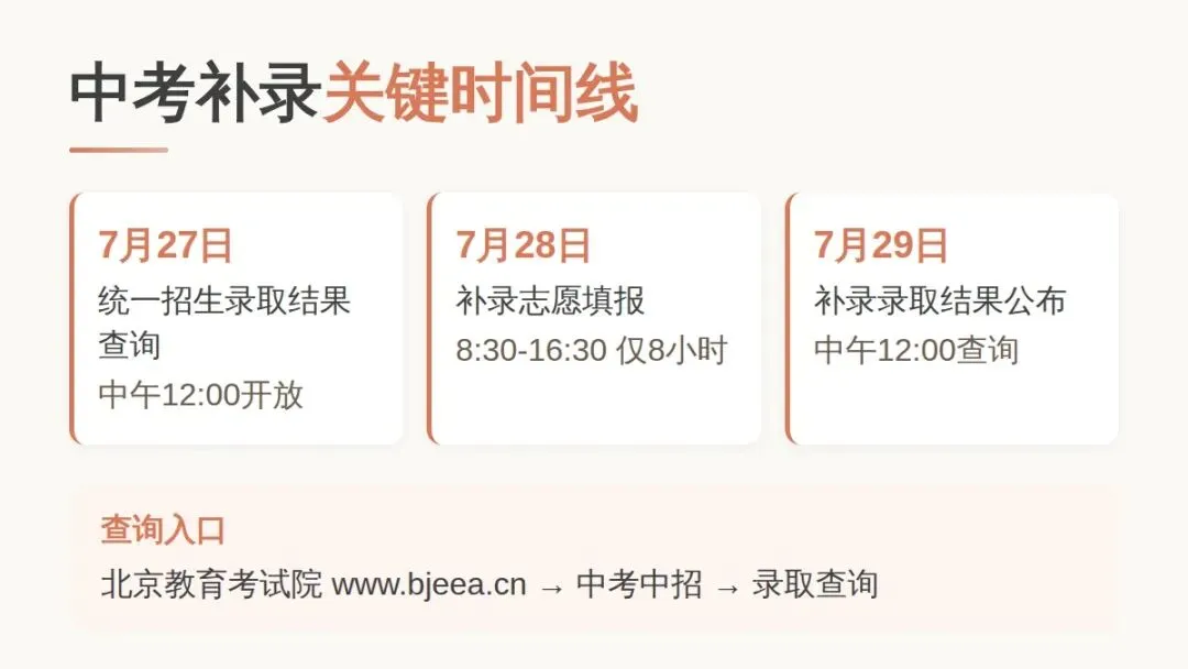 北京中考补录7月28日开放填志愿,只有一天别踩坑-第2张图片-四季读书网 北京中考补录7月28日开放填志愿,只有一天别踩坑-第2张图片-四季读书网