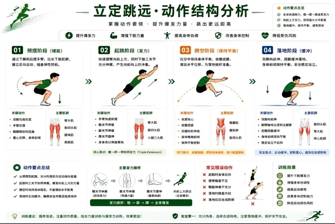 【中考体育】立定跳远速成满分动作合集①-第3张图片-四季读书网 【中考体育】立定跳远速成满分动作合集①-第3张图片-四季读书网