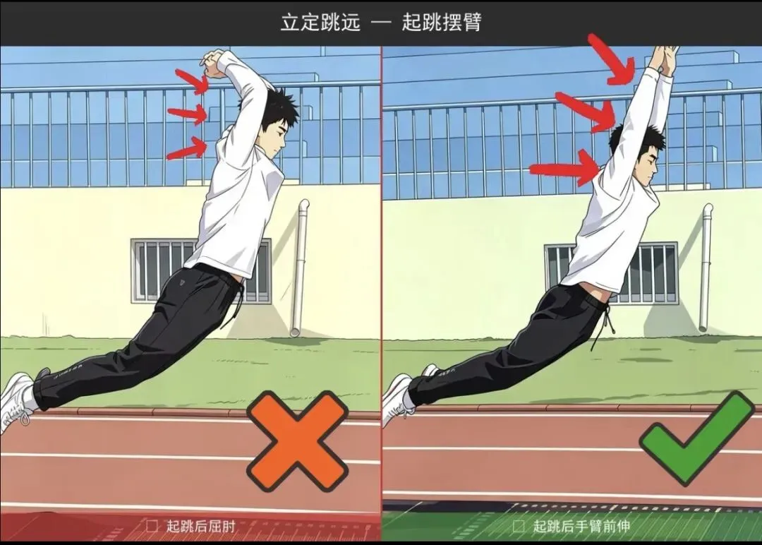 【中考体育】立定跳远速成满分动作合集①-第10张图片-四季读书网 【中考体育】立定跳远速成满分动作合集①-第10张图片-四季读书网