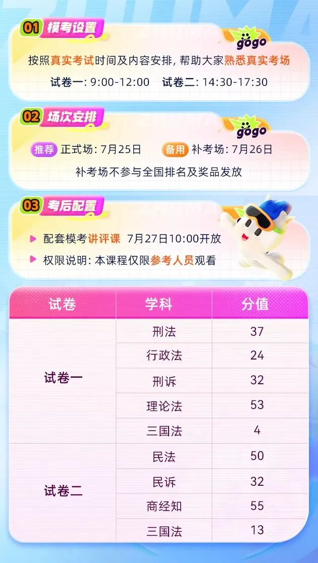 第九届万人模考大赛本周末开考!查缺补漏,赶紧预约吧-第6张图片-四季读书网