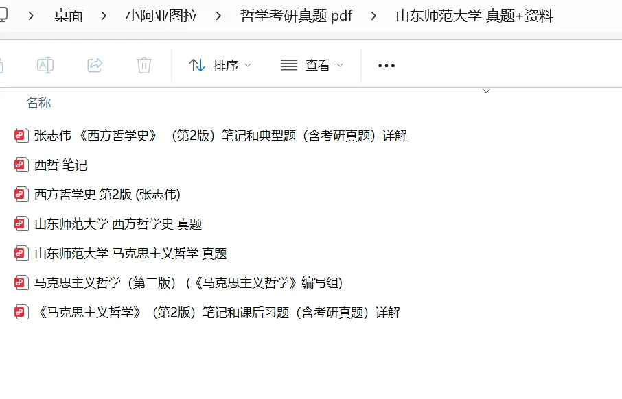 山东师范大学哲学考研历年真题:2005-2025-第7张图片-四季读书网