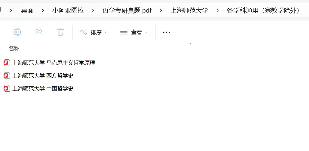 上海师范大学哲学考研近25年历年真题-第6张图片-四季读书网