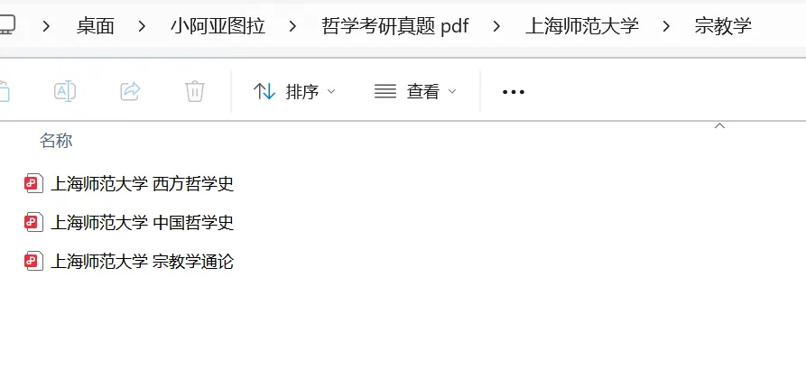 上海师范大学哲学考研近25年历年真题-第7张图片-四季读书网