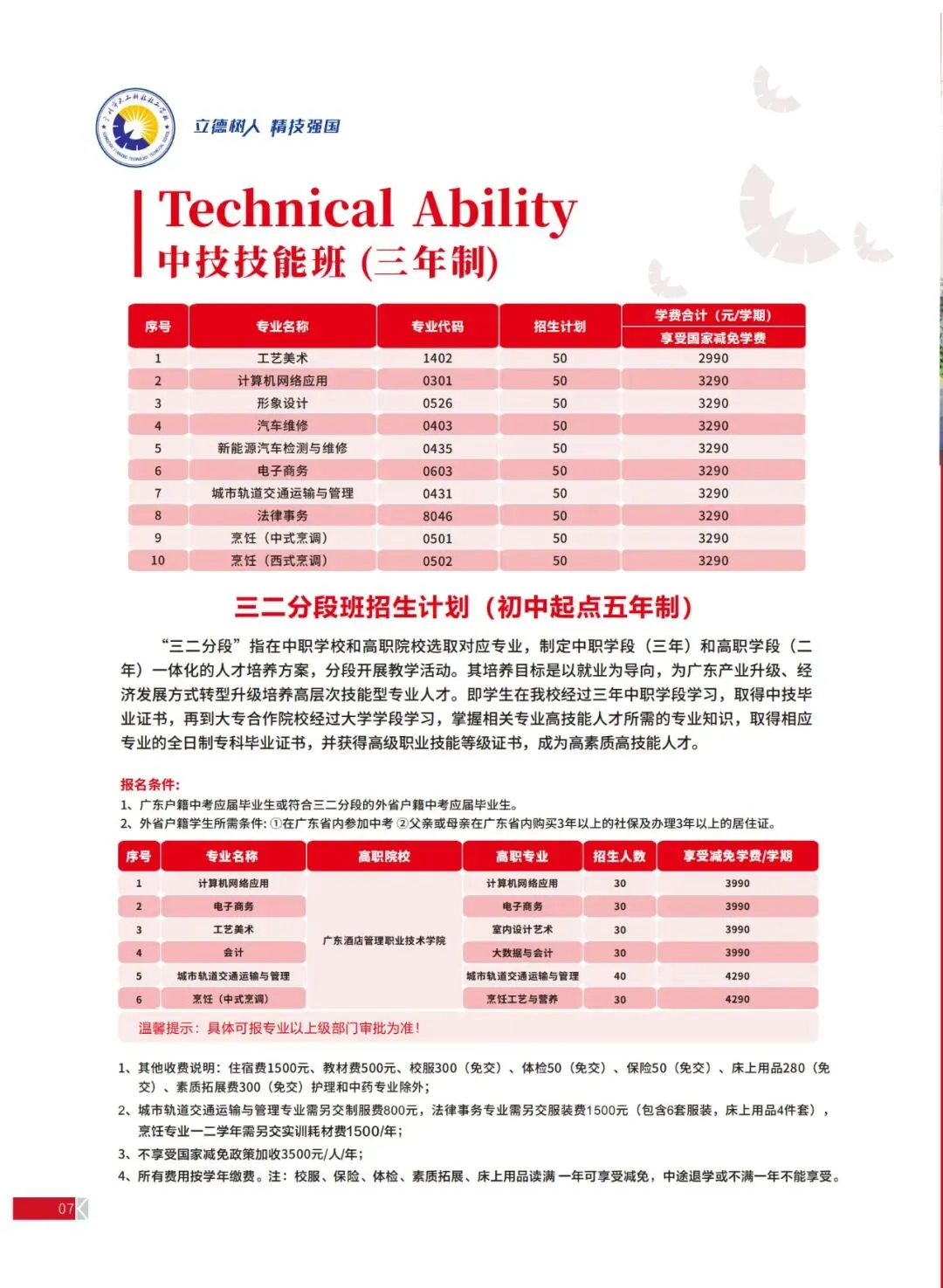 2026中考放榜|2026广州市天工科技技工学校招生简章(可预约进校参观)-第9张图片-四季读书网
