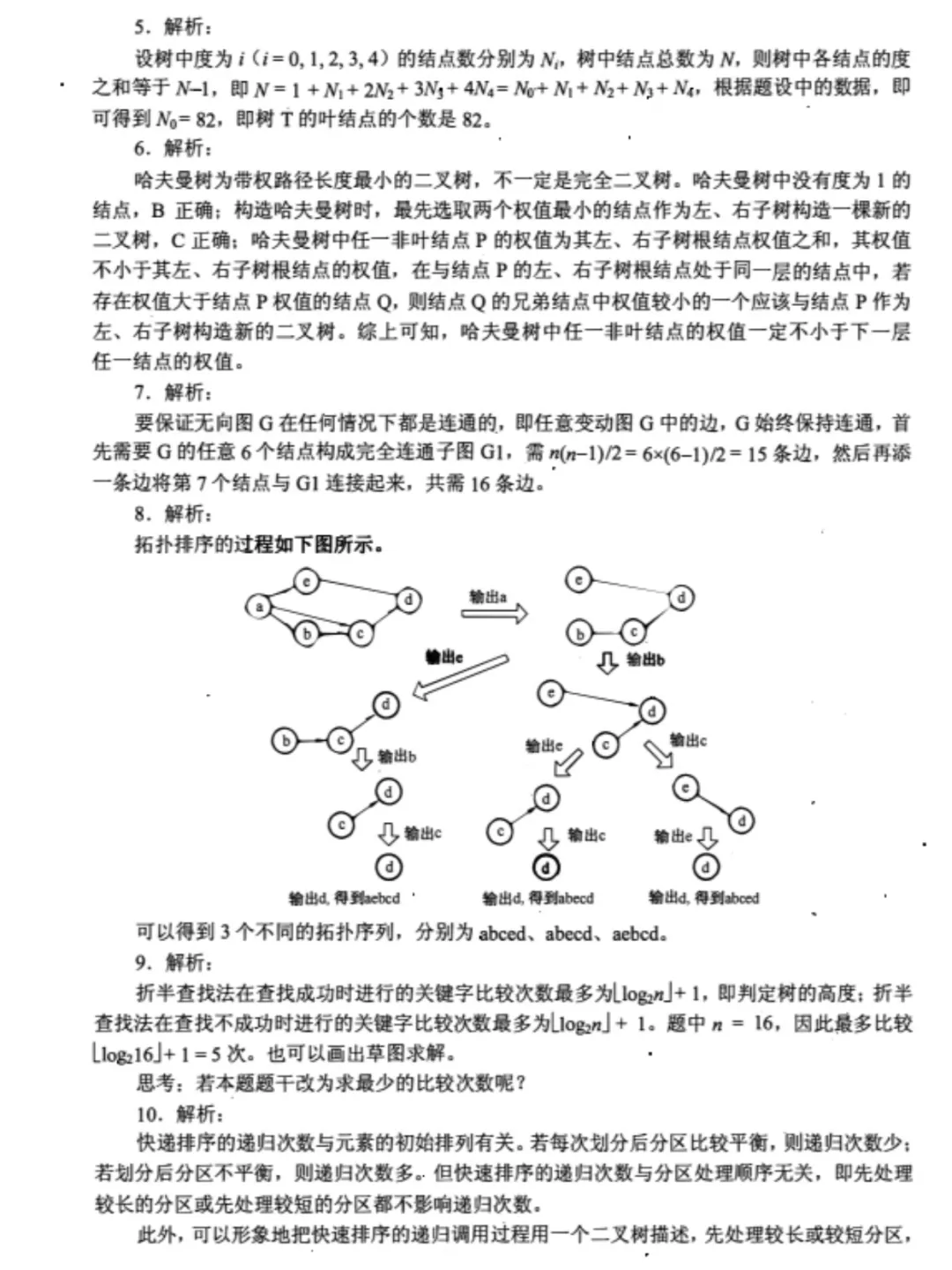 408计算机考研历年真题PDF电子版(直接下载打印)-第4张图片-四季读书网