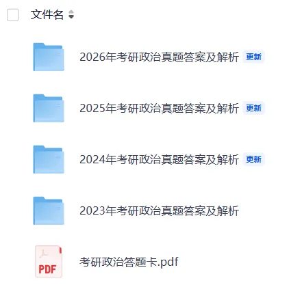 2023-2026考研政治真题合集,完整版答案解析+考场答题卡PDF汇总-第3张图片-四季读书网 2023-2026考研政治真题合集,完整版答案解析+考场答题卡PDF汇总-第3张图片-四季读书网