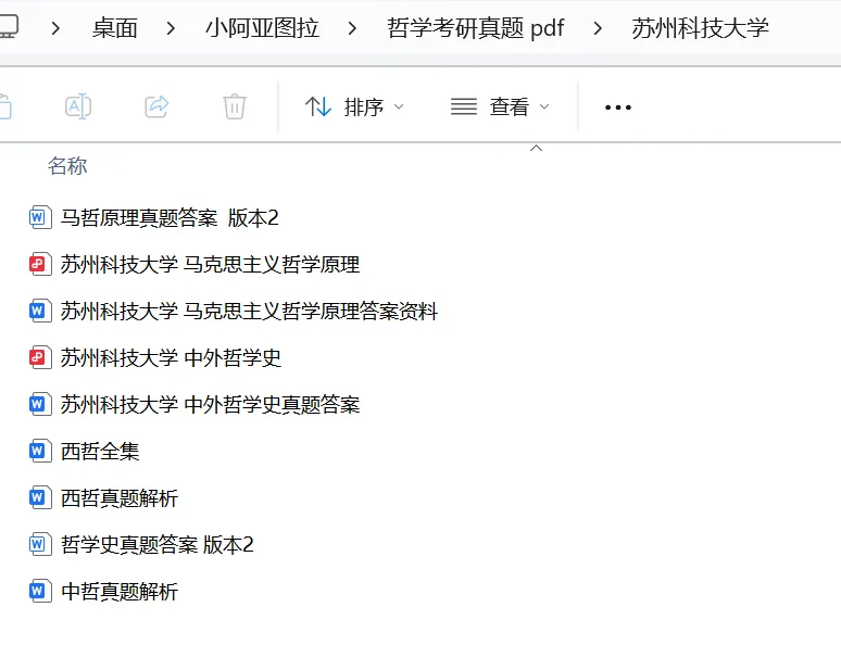 苏州科技大学哲学考研历年真题:2007-2025-第6张图片-四季读书网