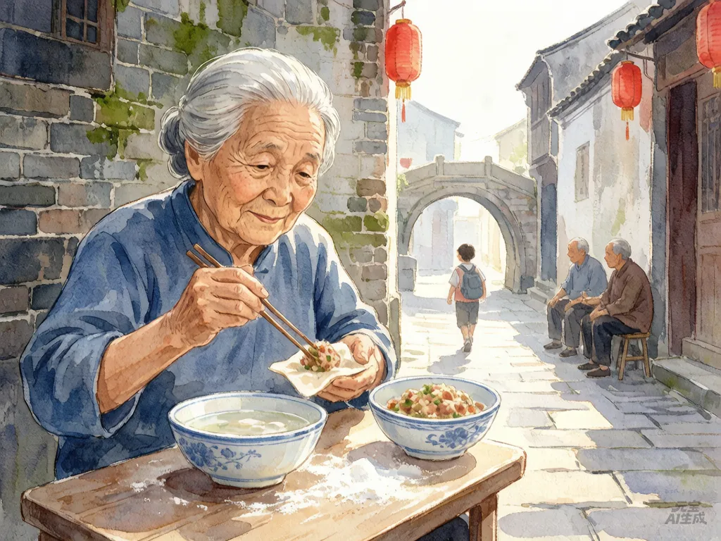 中考满分作文:一碗云吞煮流年-第5张图片-四季读书网