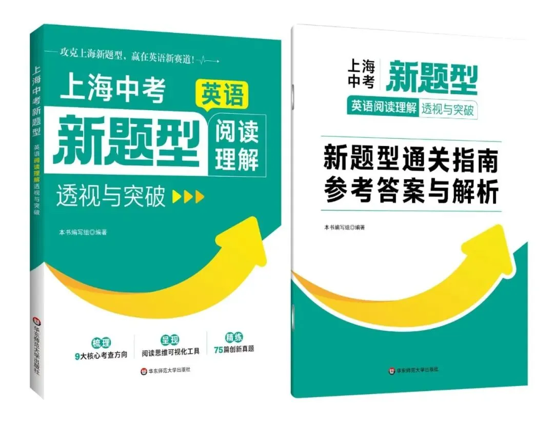 高频热点+思维可视+全新题型,上海中考英语阅读理解全方位解析与精练来了!-第3张图片-四季读书网 高频热点+思维可视+全新题型,上海中考英语阅读理解全方位解析与精练来了!-第3张图片-四季读书网